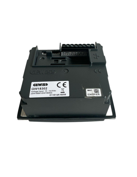 Gewiss GW18302 Modulo Audio-Video 2 pulsanti per pulsantiera esterna